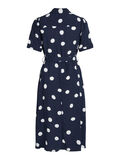 Product image thumbnail - SHORT SLEEVED MIDI DRESS, Navy Blazer | 7