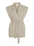 Vila BELTED WRAP GILET, Feather Gray, highres - 14095208_FeatherGray_001.jpg
