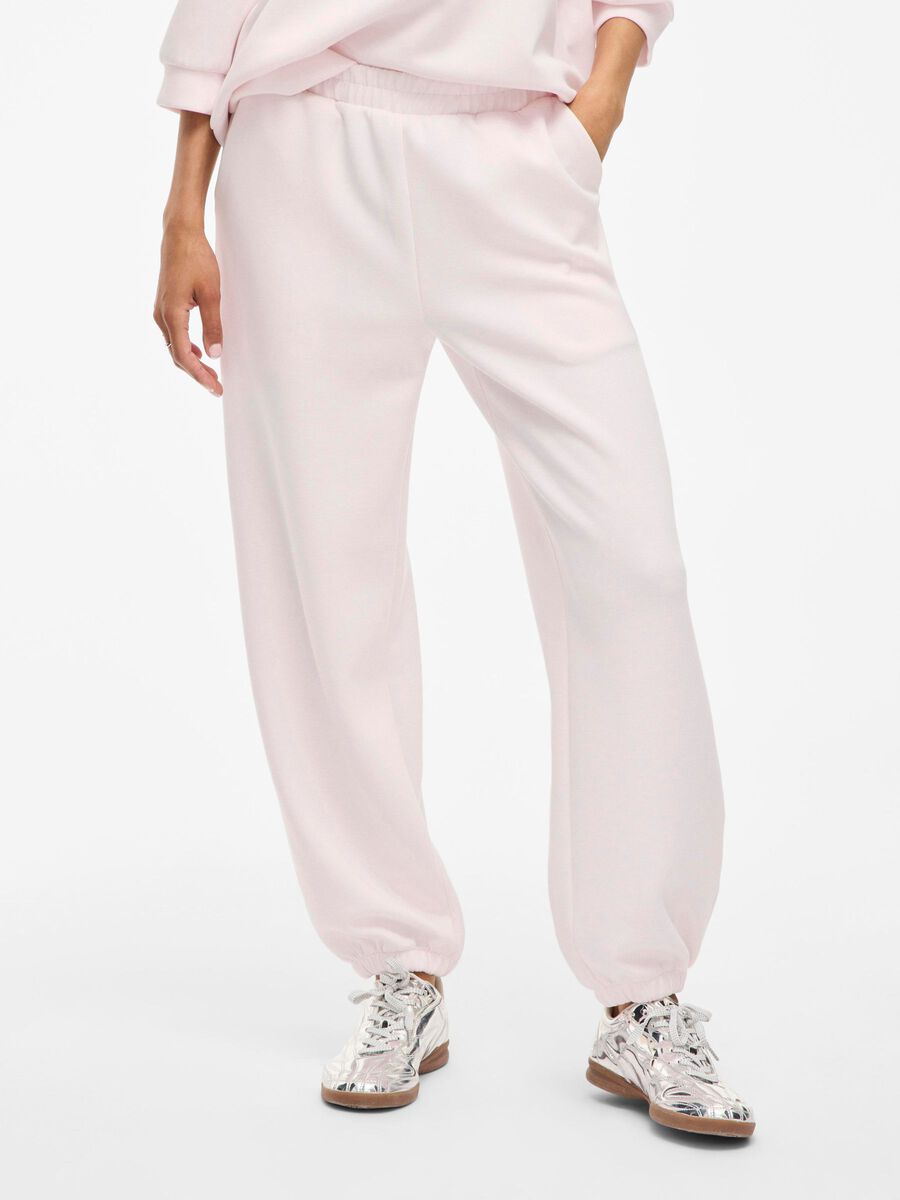 VILA VIREFLECT BASIC SWEATPANTS, Pink Marshmallow, highres - 14112402_PinkMarshmallow_003.jpg
