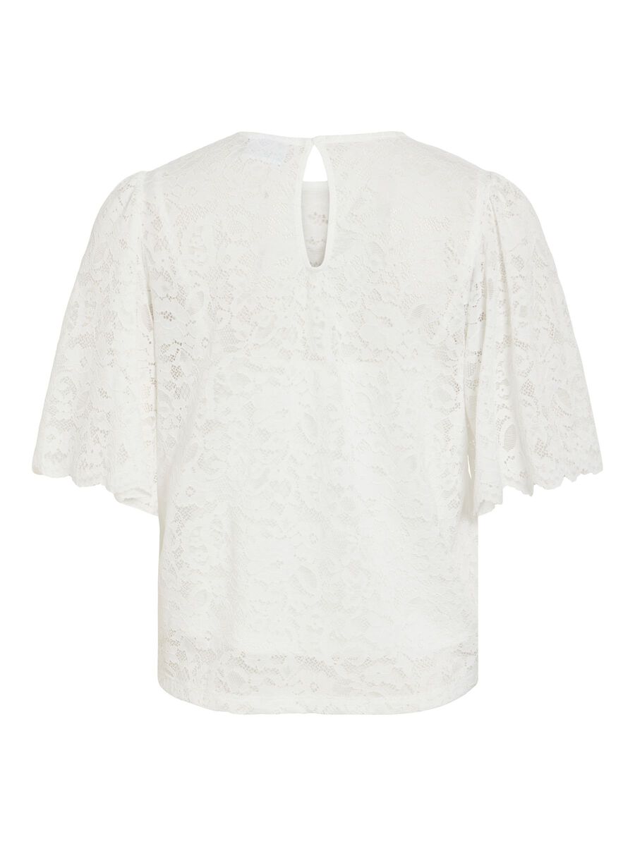 Product carousel image - VISTACIA BLONDE KORTERMET TOPP, Cloud Dancer | 2