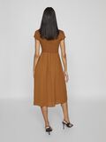 VILA SHORT SLEEVED MIDI DRESS, Rubber, highres - 14103583_Rubber_004.jpg