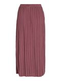 VILA VIPLISA HIGH WAIST MIDI SKIRT, Rose Brown, highres - 14111136_RoseBrown_002.jpg