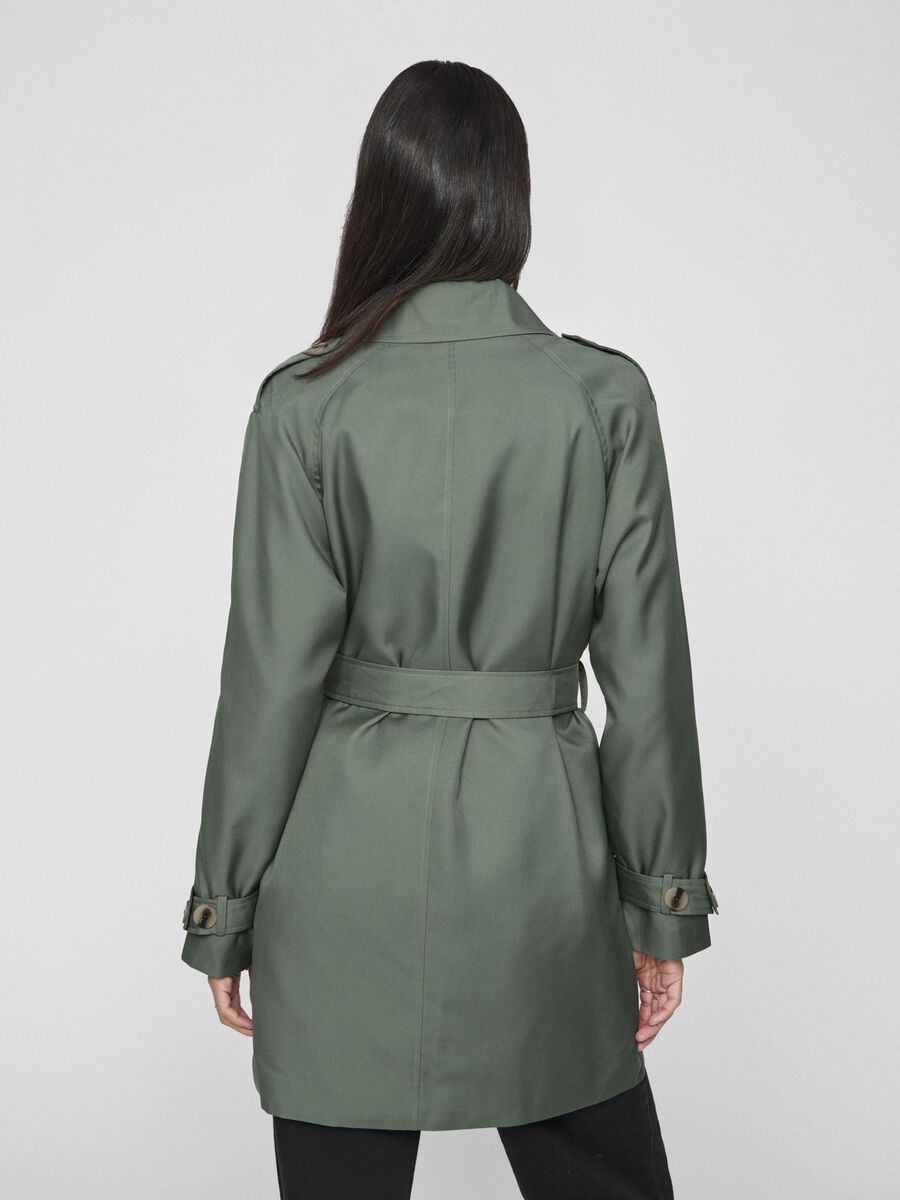 VILA BELTED TRENCHCOAT, Laurel Wreath, highres - 14107537_LaurelWreath_004.jpg