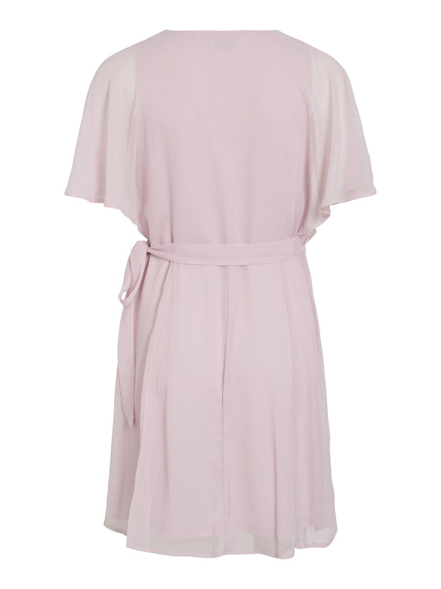 VILA SHORT WRAP DRESS, Winsome Orchid, highres - 14107675_WinsomeOrchid_002.jpg