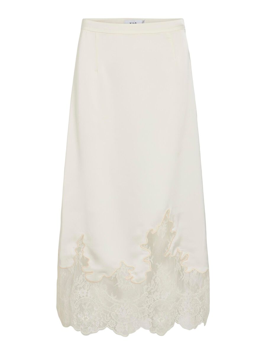 VILA VISABEL LACE MIDI SKIRT, Birch, highres - 14111638_Birch_001.jpg