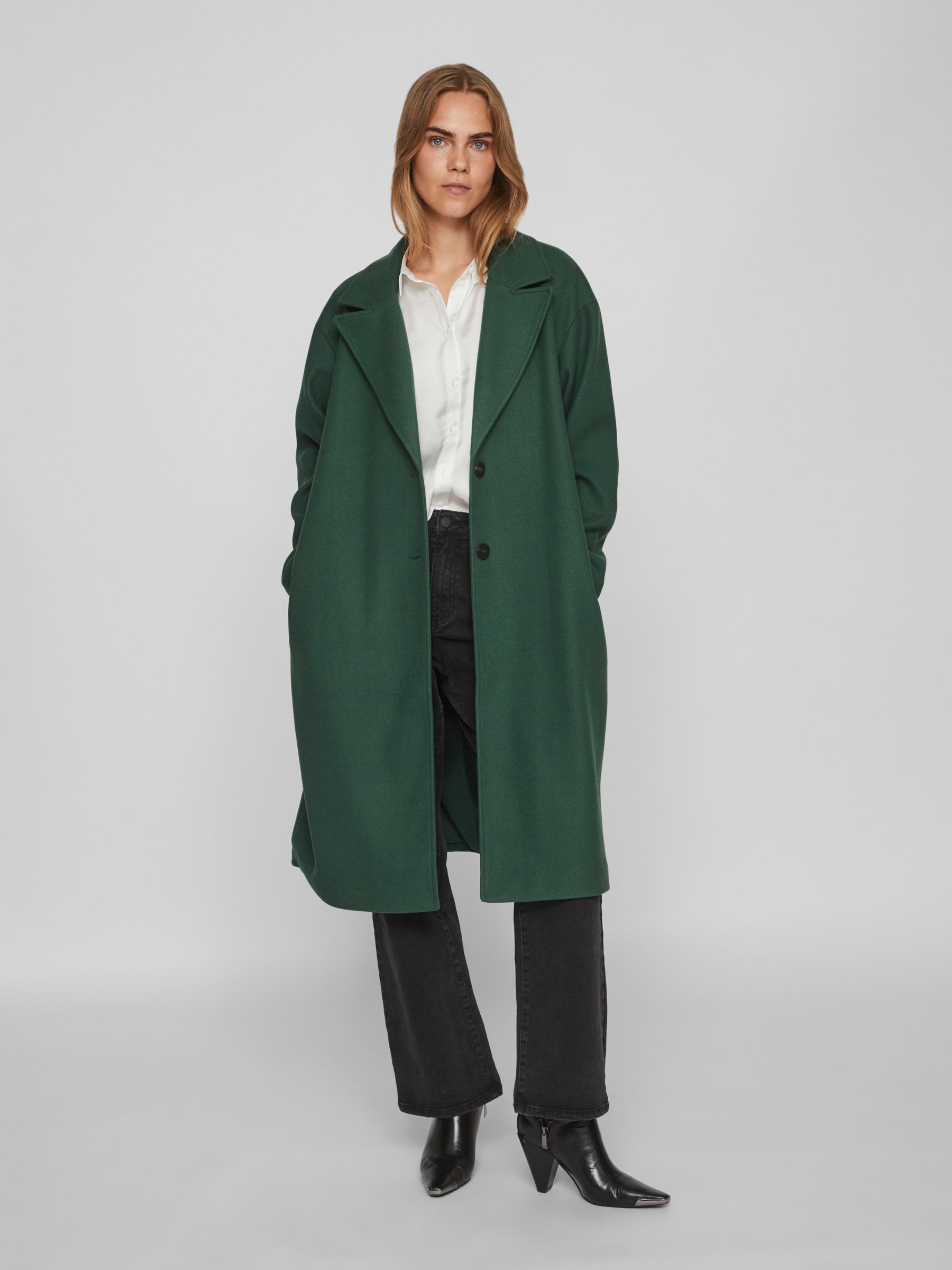 LONG COAT Green VILA