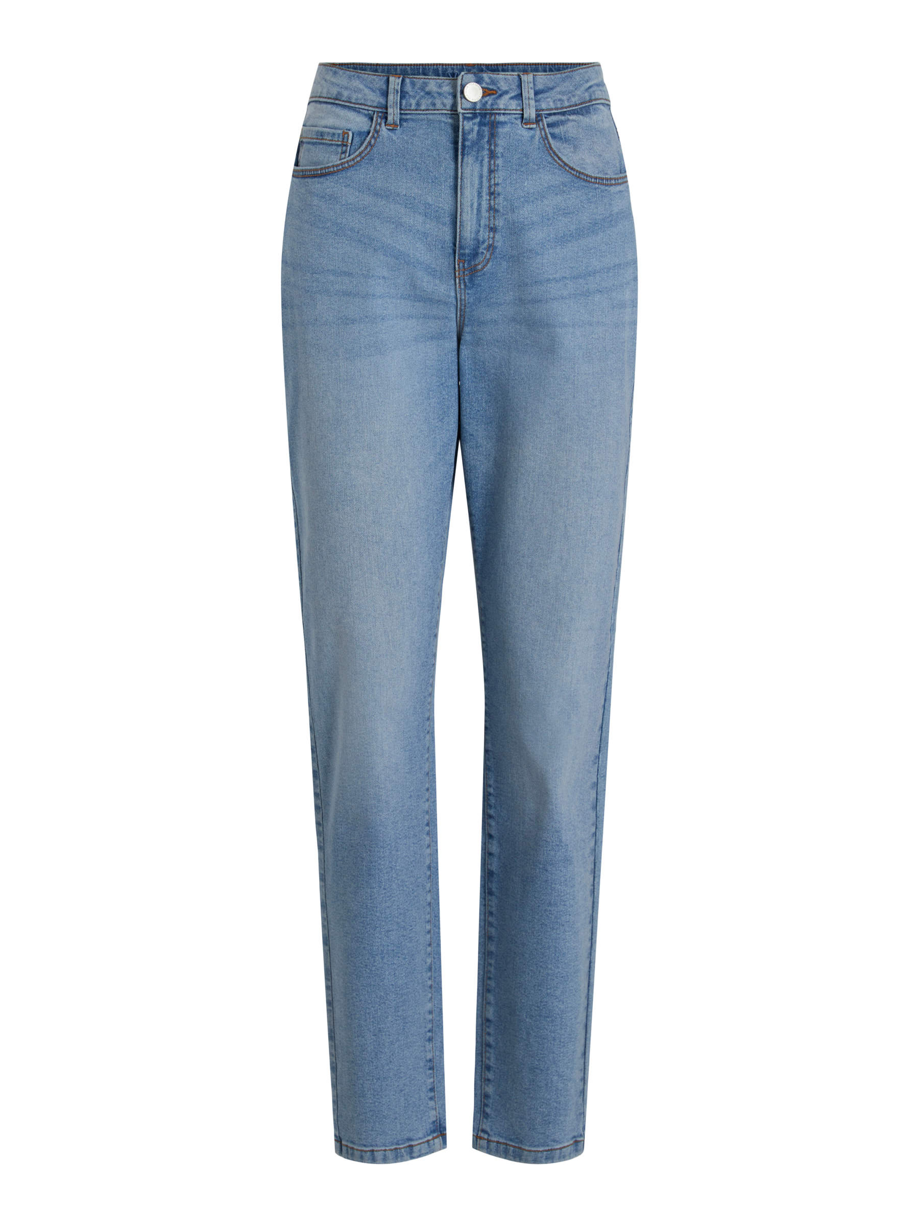 High Waisted Mom Jeans - Blue