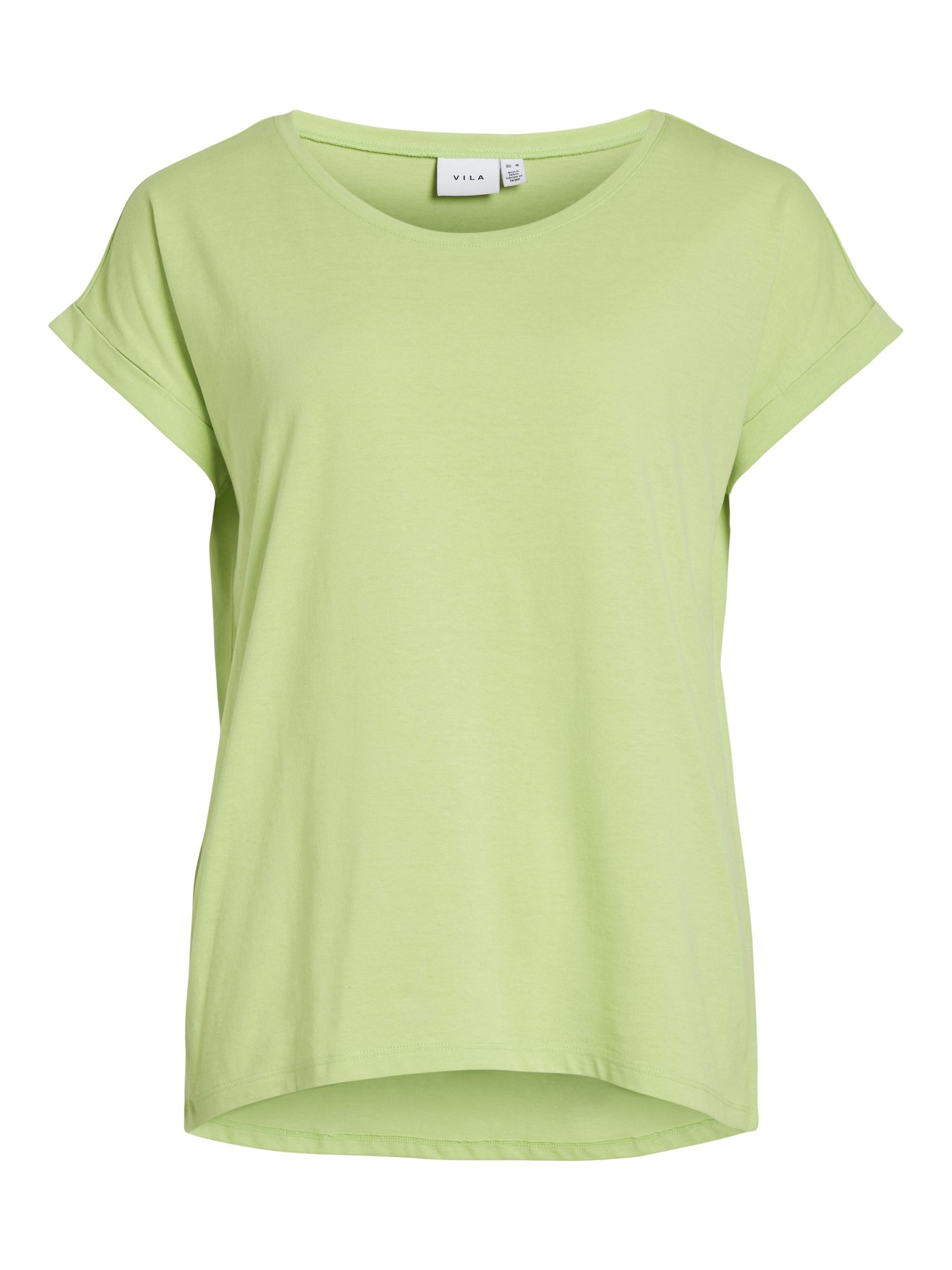Ewa - T-shirt- V-ringad - Vit - Nyhet