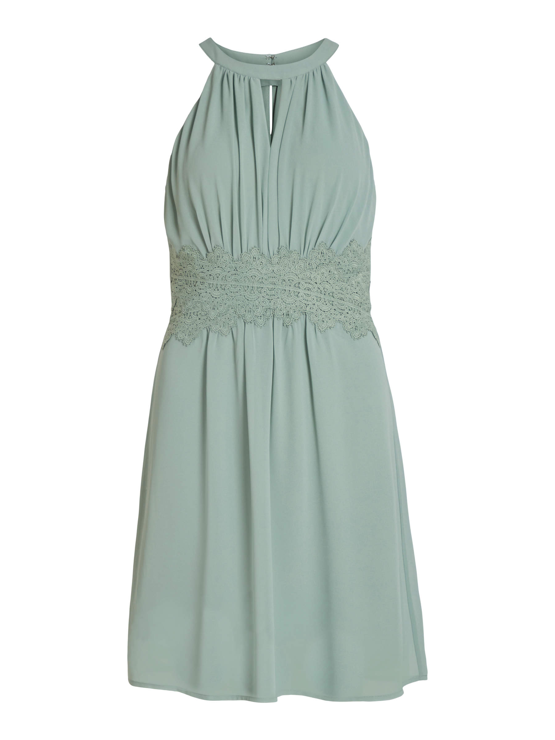 Mint green 2025 halter neck dress