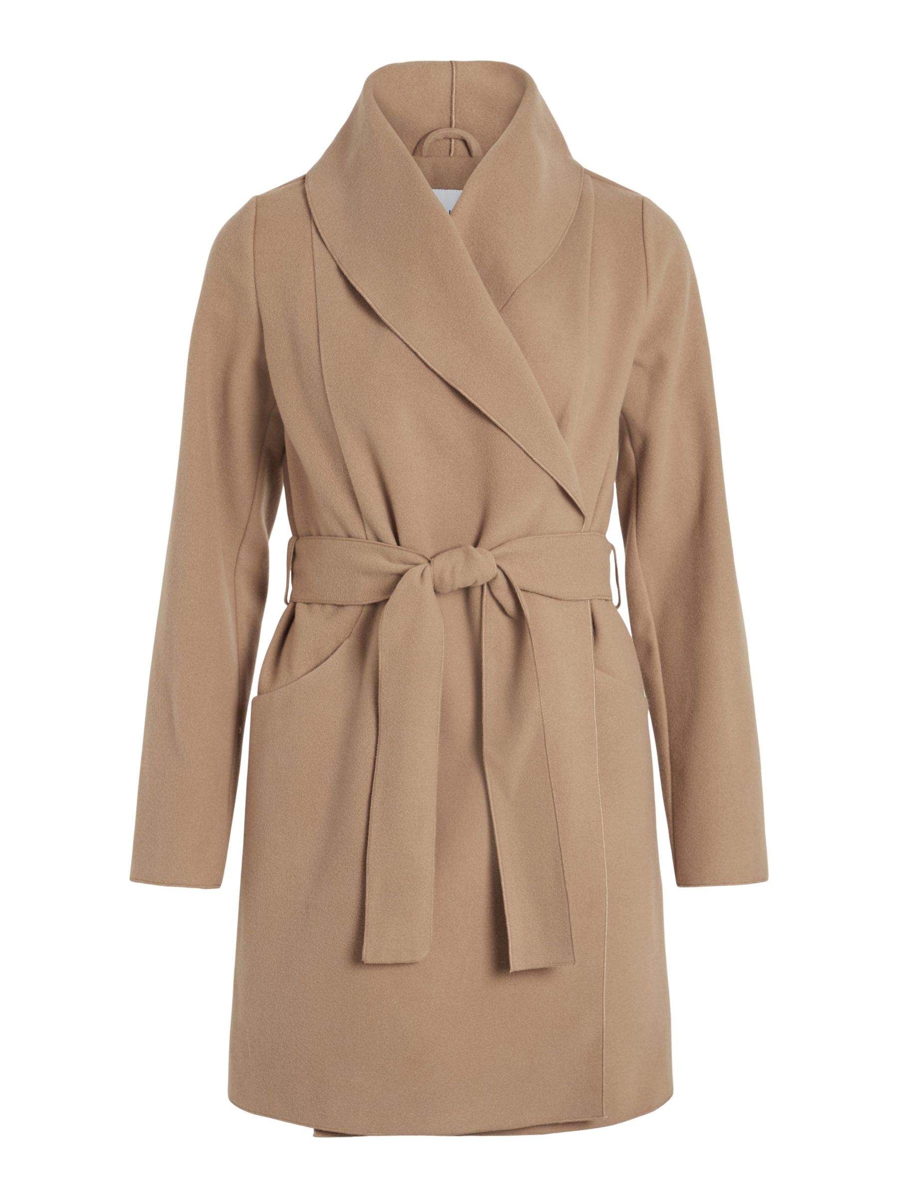 TIE WAIST COAT Vila® Official Online Shop