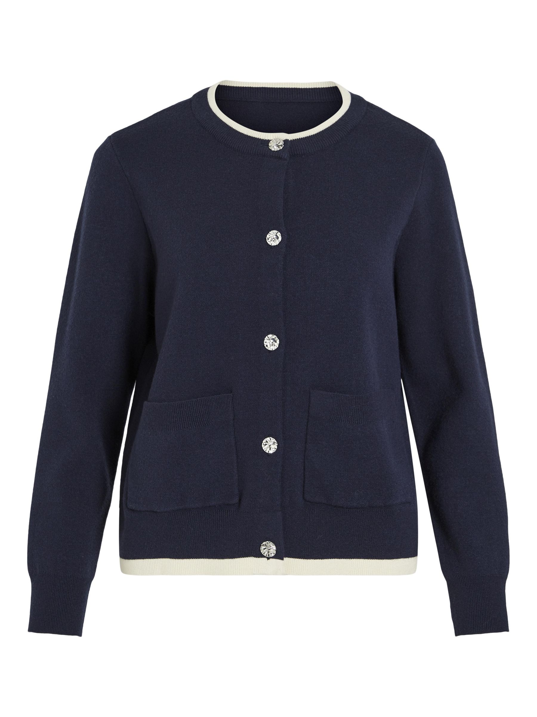 Navy Halfstijve Beha met Borduursel main image 0