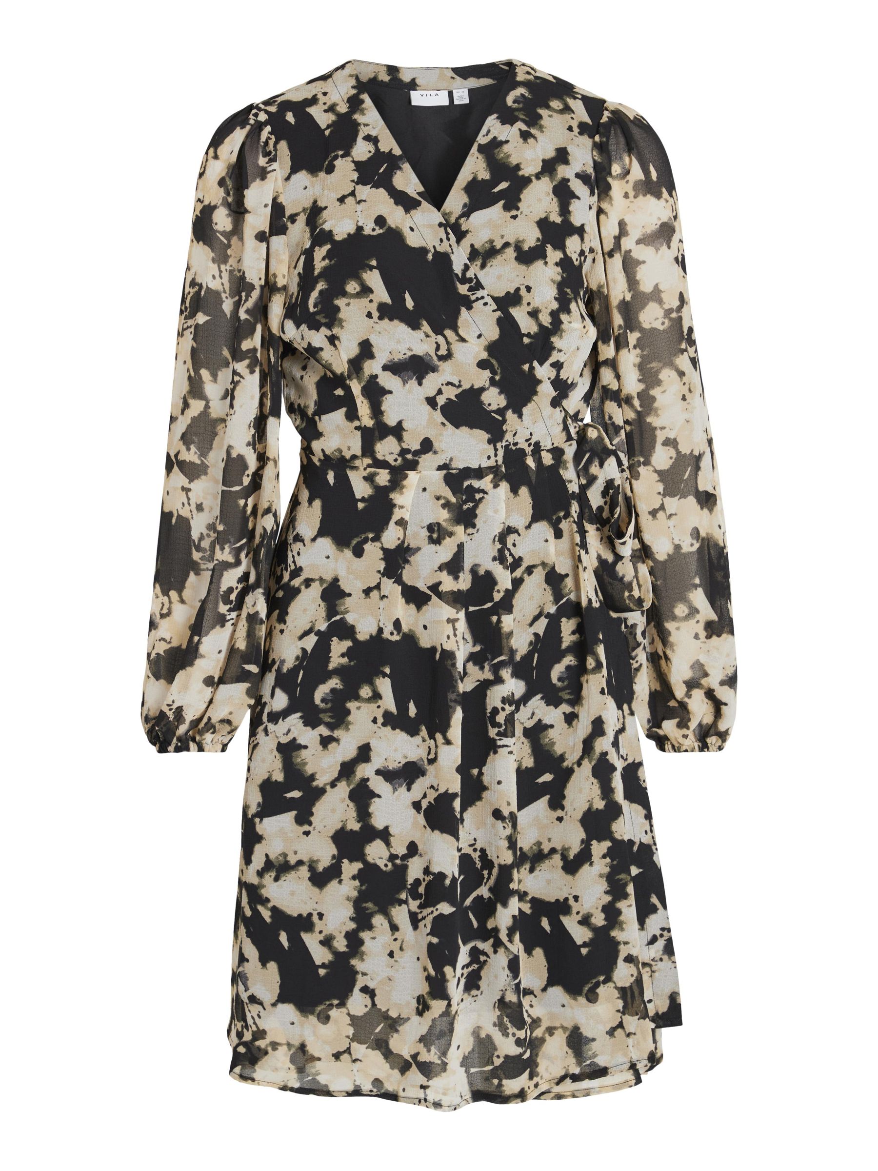 VILA Vilovie S/S Wrap Midi Dress - Noos Ladies Dressed VILA Vilovie S/S Wrap Midi Dress - Noos Ladies Dressed