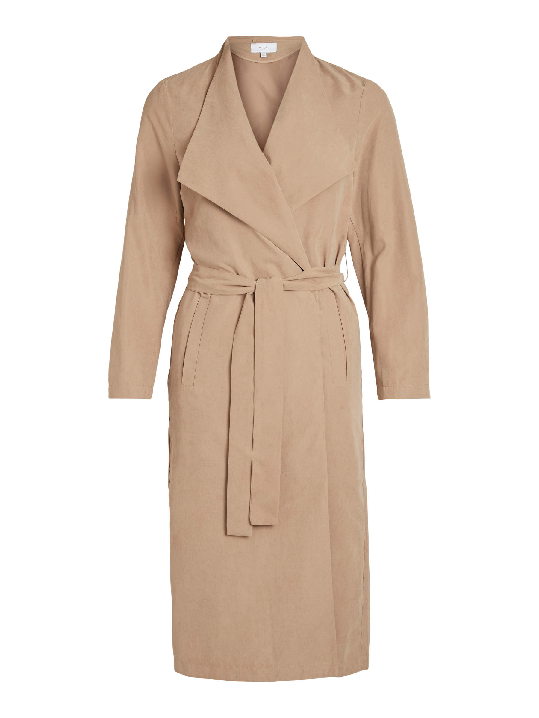 petite tie waist coat