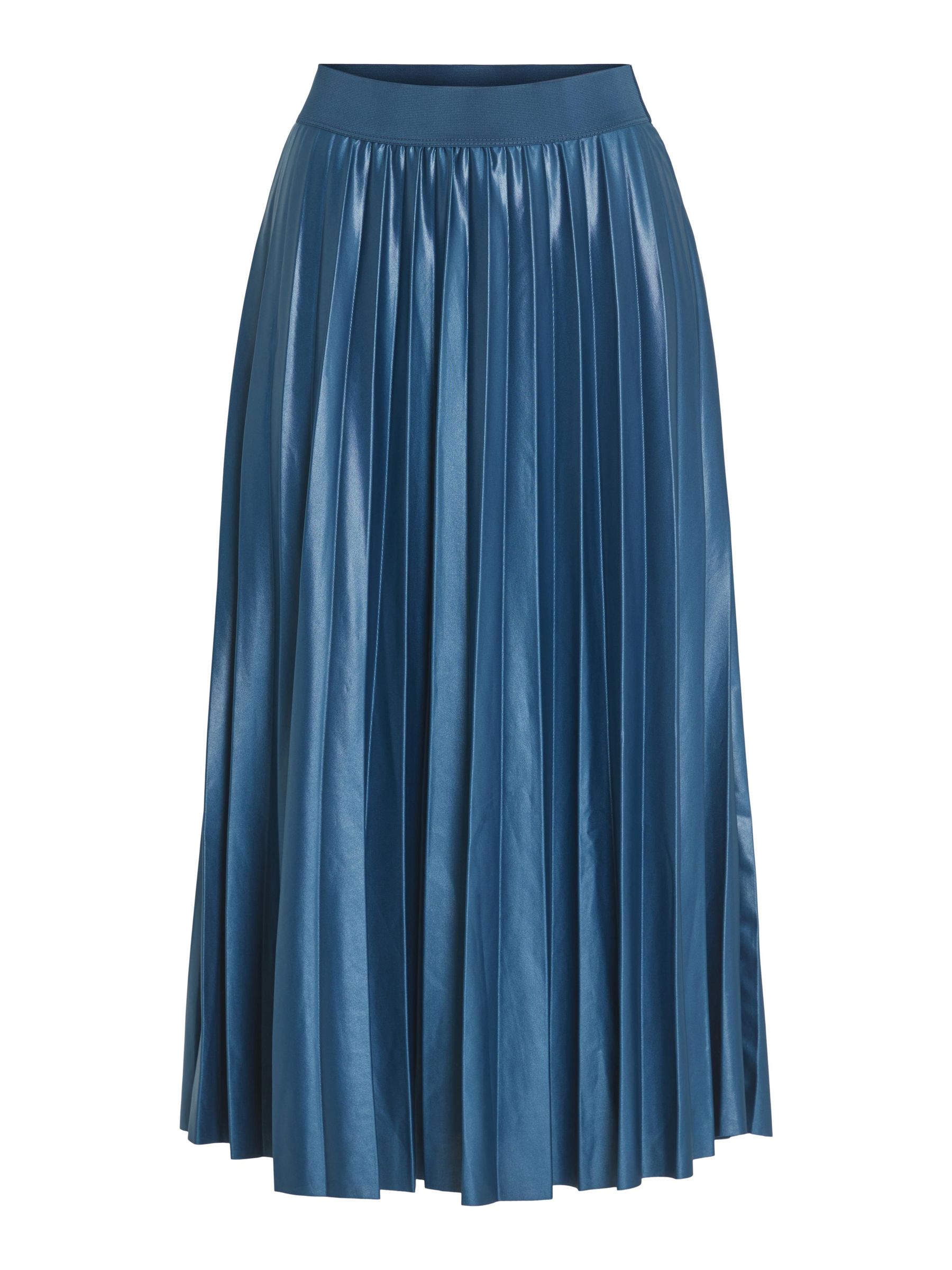 PLEATED MIDI SKIRT Blue VILA