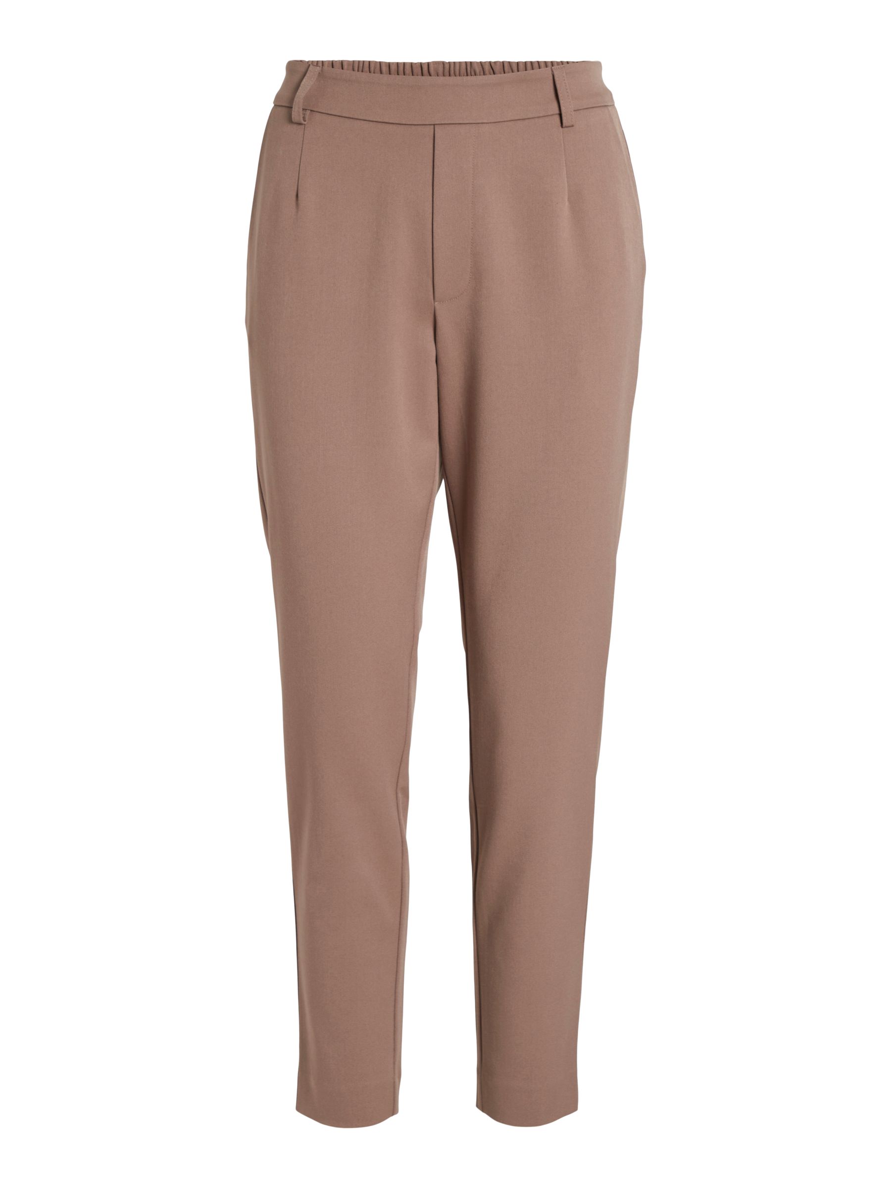 Snygga Byxor Dam Medium Midja Mjuk Tyg Casual