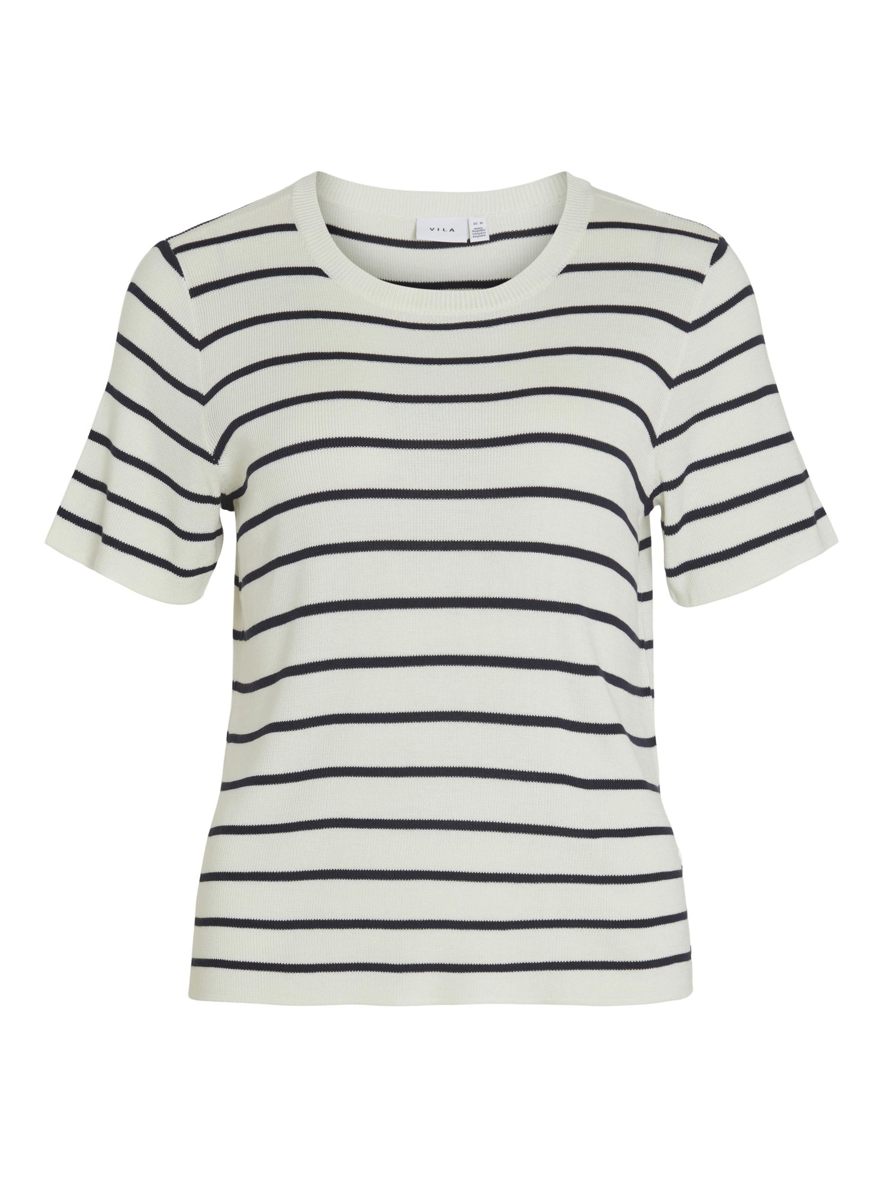 Gestreepte casual top zonder mouwen main image 1